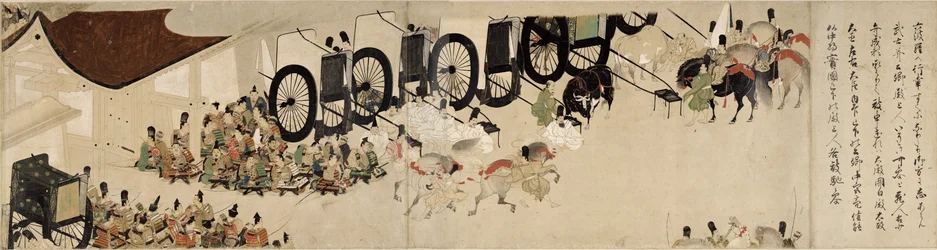 Heiji Monogatari Emaki (Rokuhara Scroll)